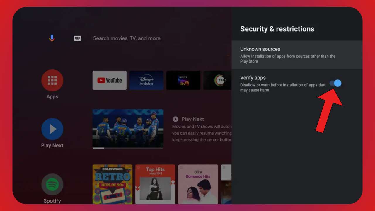 Enable Unknown Sources