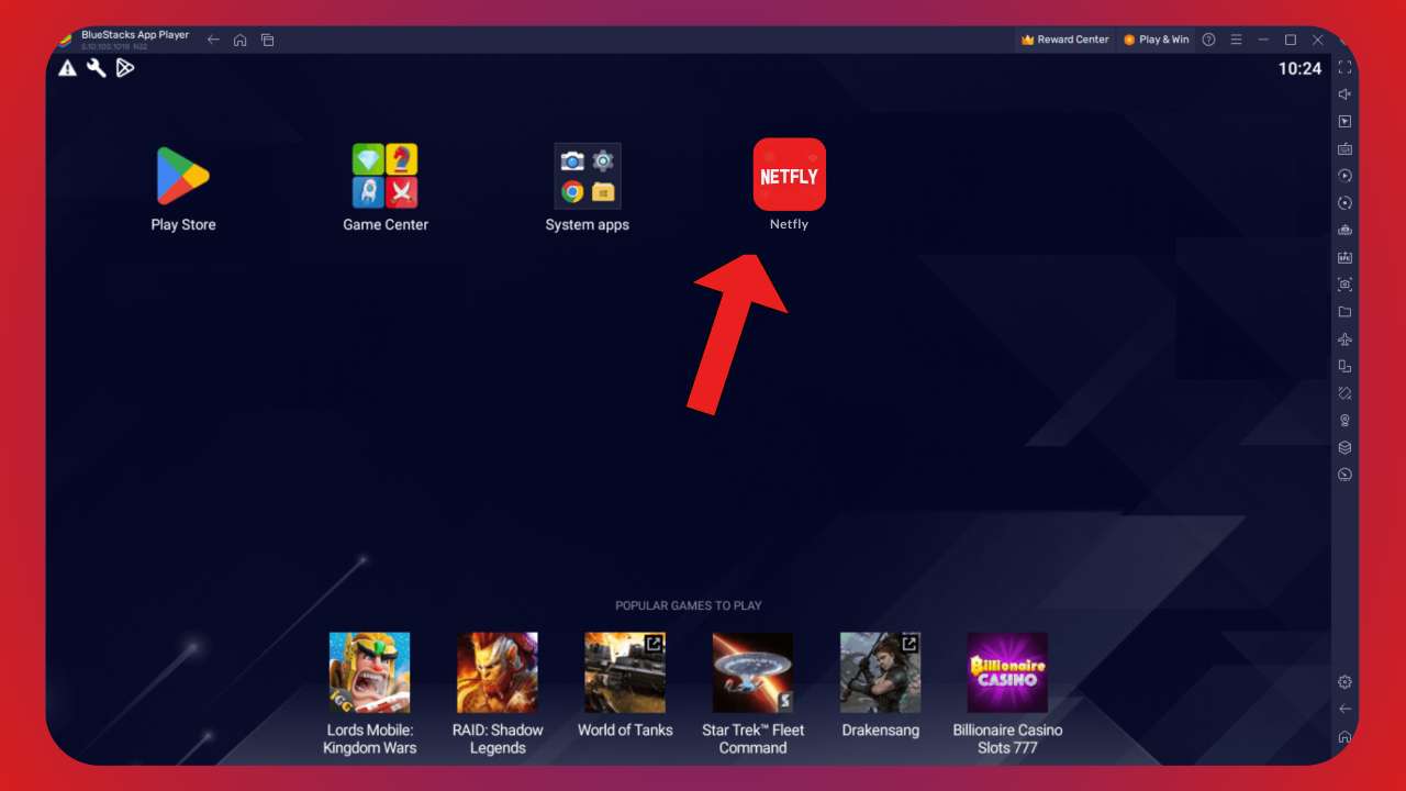 Install Netfly App